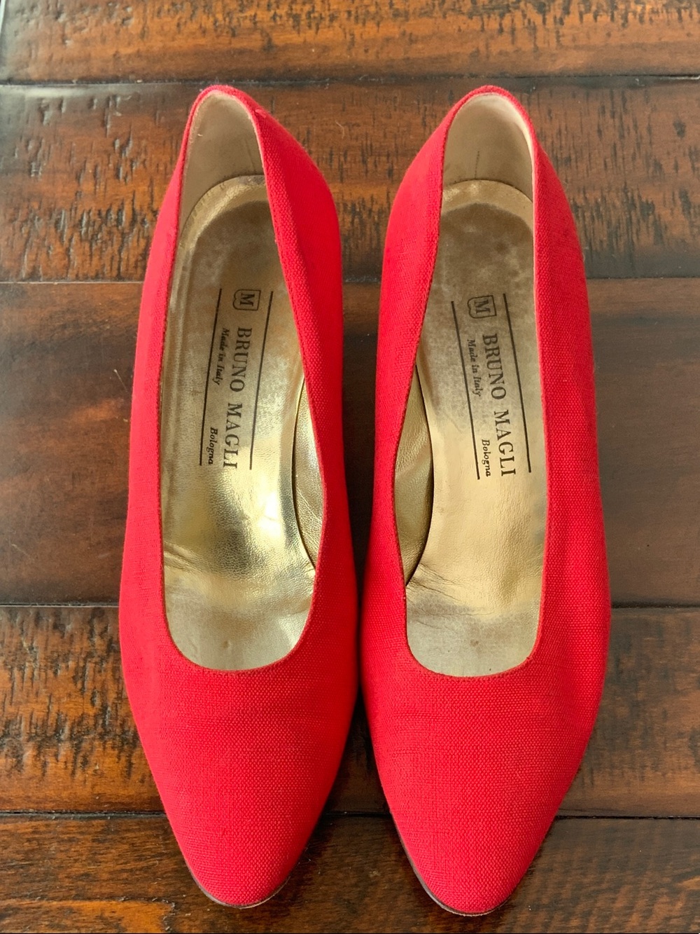 Bruno Magli Bright Red Women's Pumps Size 9